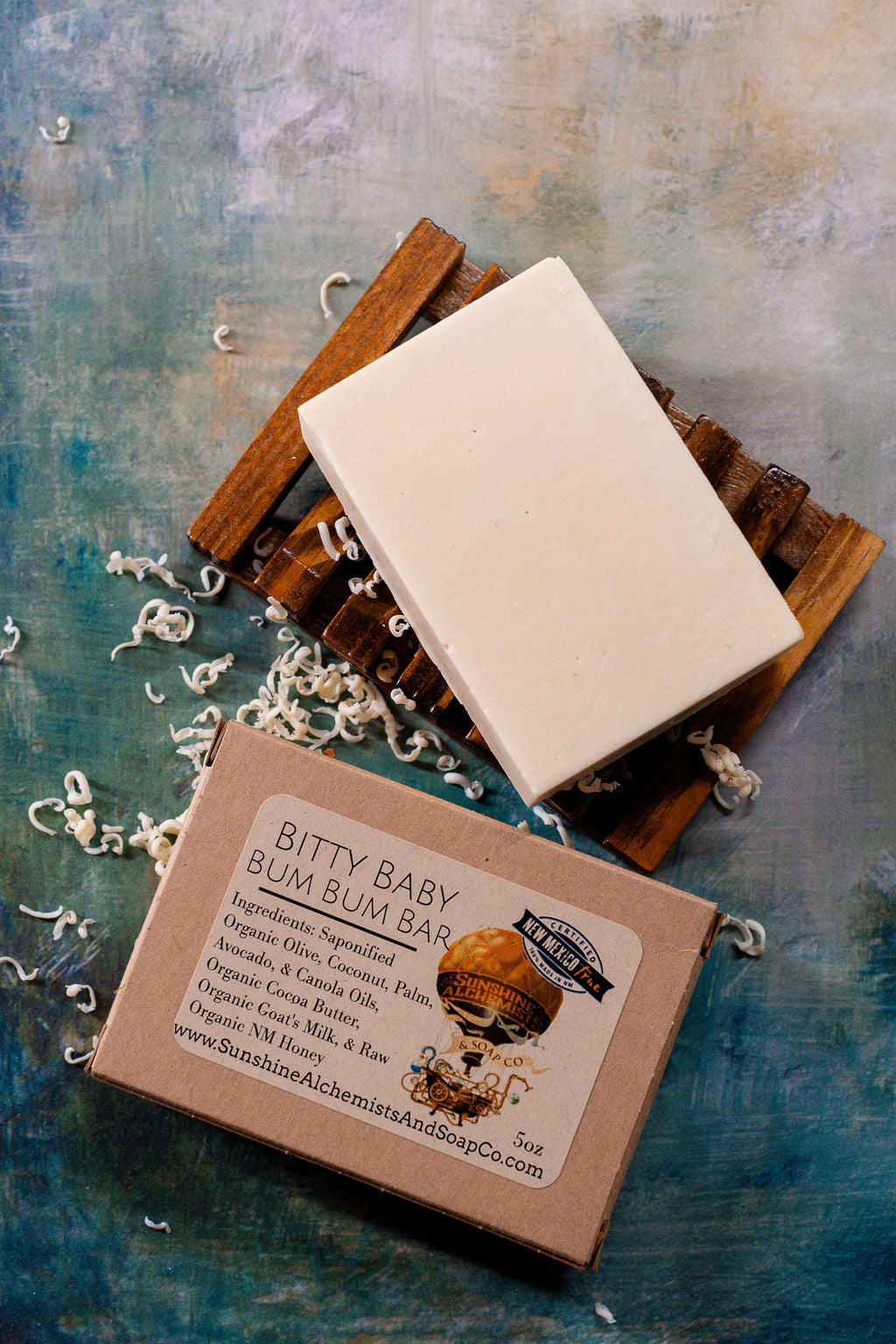 Bitty Baby Bum Bum Bar Handmade Goat's Milk Soap - Sunshine Alchemists & Soap Co