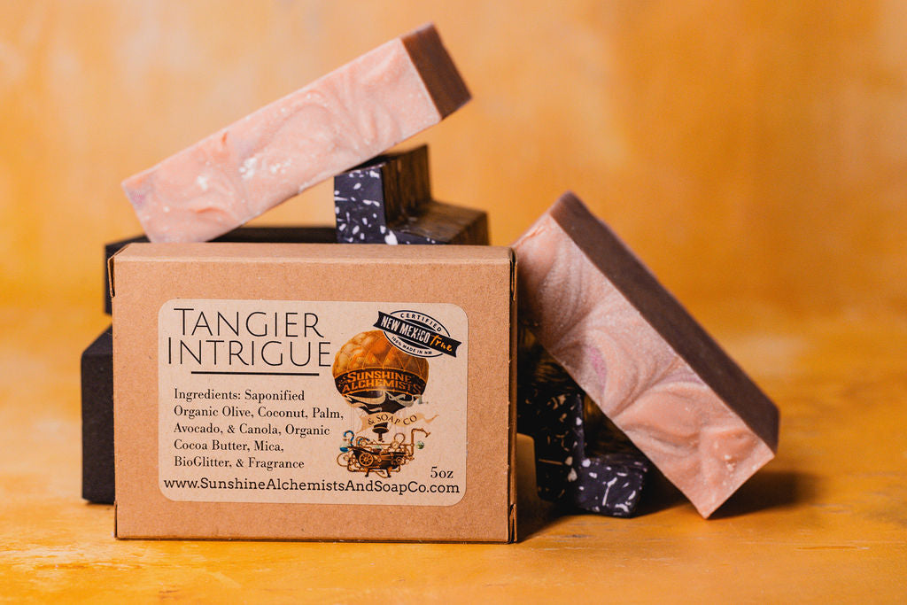 Tangier Intrigue Vegan Organic Handmade Soap - Sunshine Alchemists & Soap Co