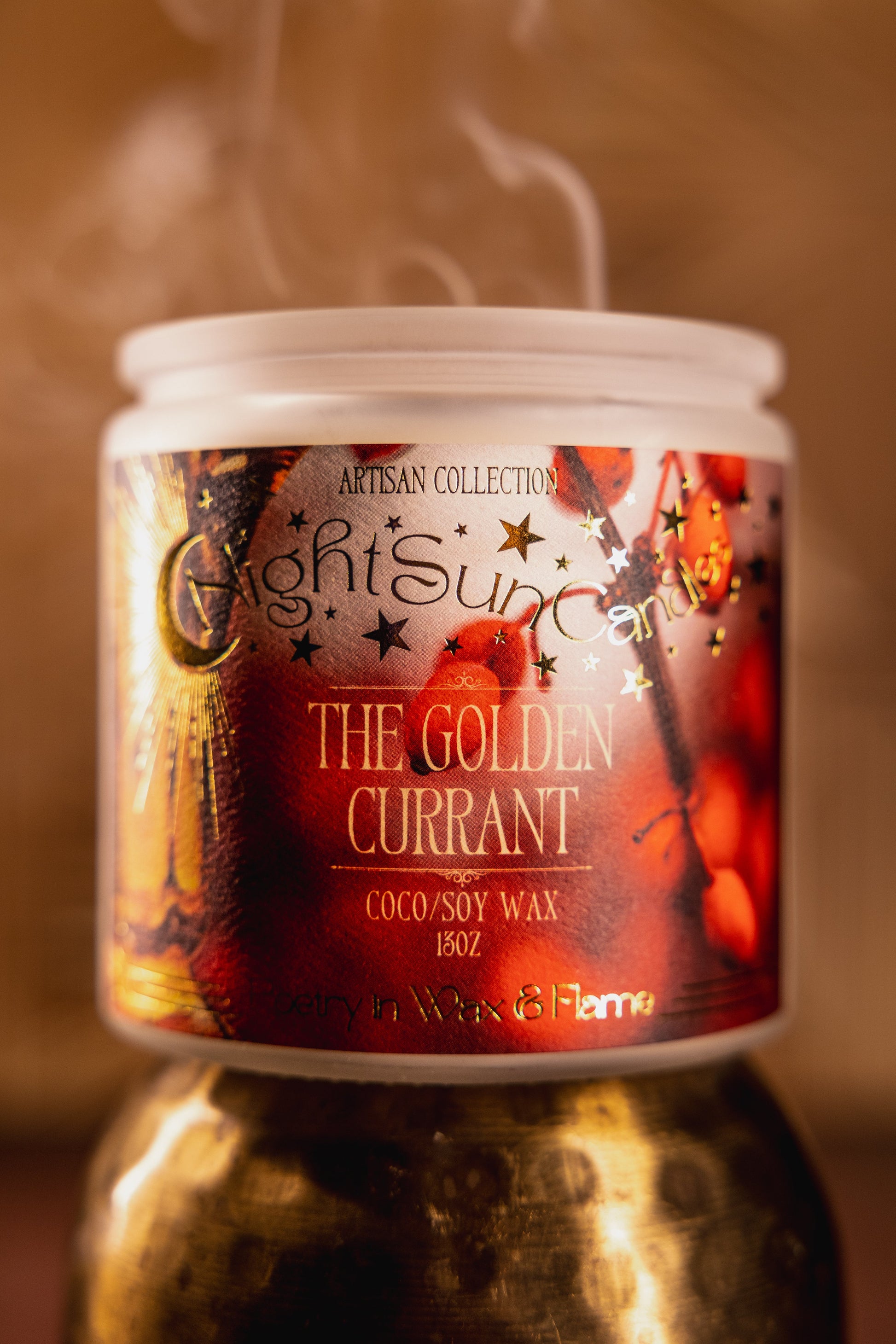 The Golden Currant Handmade Non Toxic Candles - Sunshine Alchemists & Soap Co