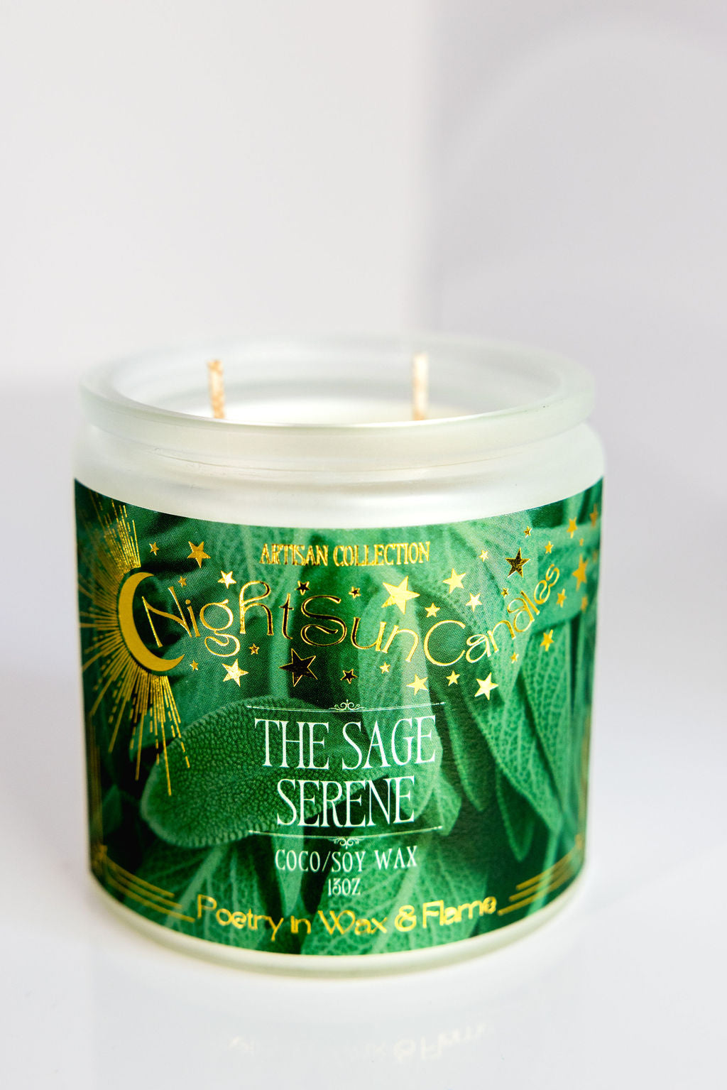 The Sage Serene Handmade Non Toxic Candles - Sunshine Alchemists & Soap Co