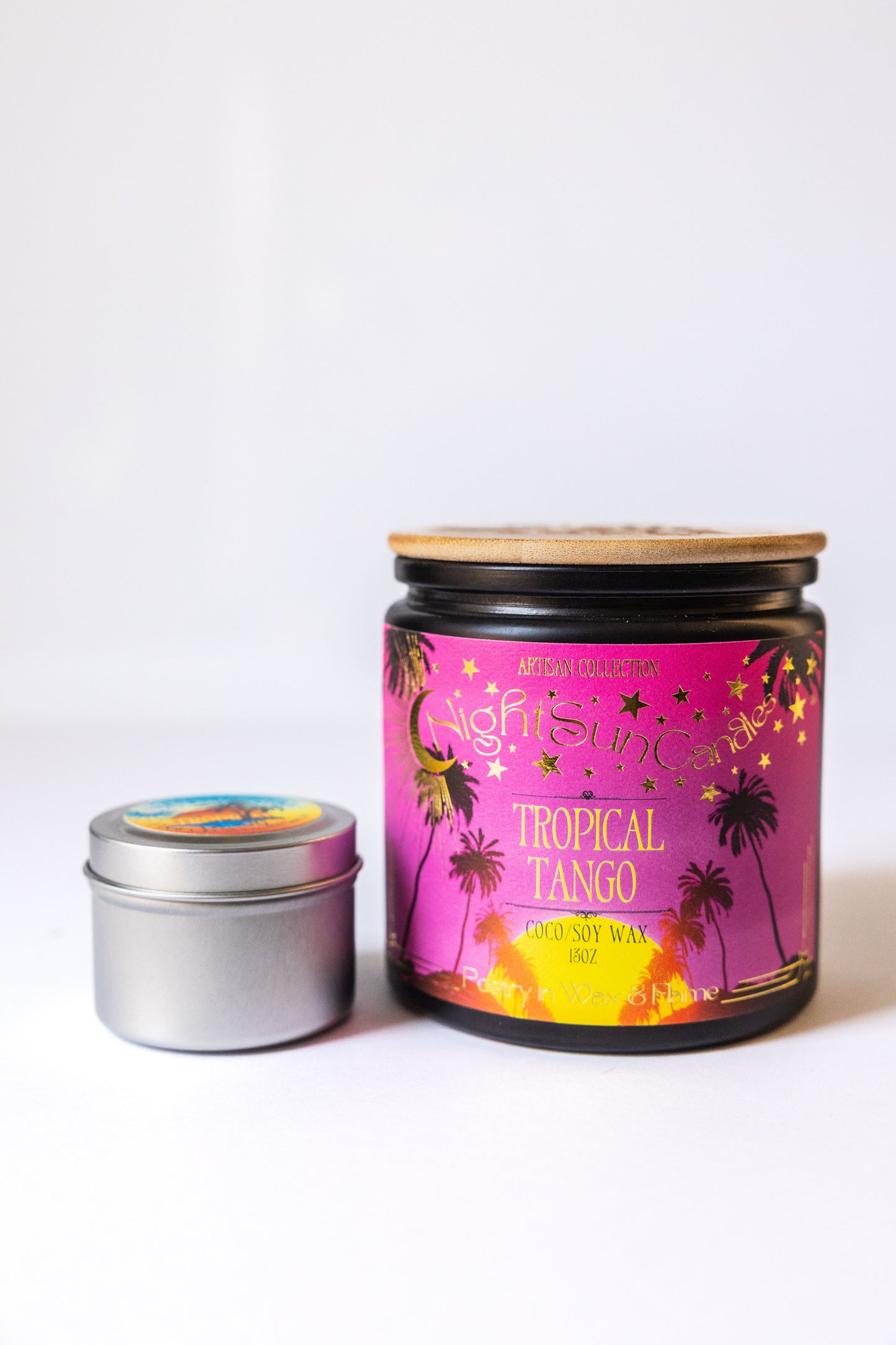 Tropical Tango Handmade Non Toxic Candles - Sunshine Alchemists & Soap Co