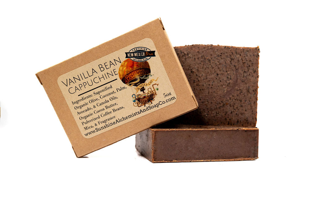 Vanilla Bean Cappuchine Vegan Organic Handmade Soap - Sunshine Alchemists & Soap Co