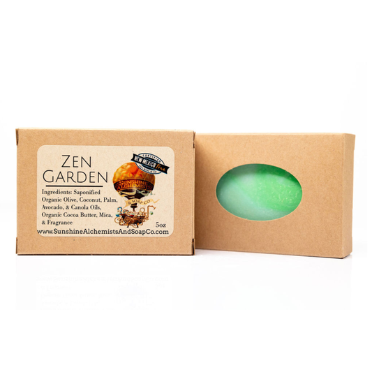 Zen Garden Vegan Organic Handmade Soap - Sunshine Alchemists & Soap Co