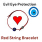 Evil Eye Red String Protection Against Assholes Bracelet