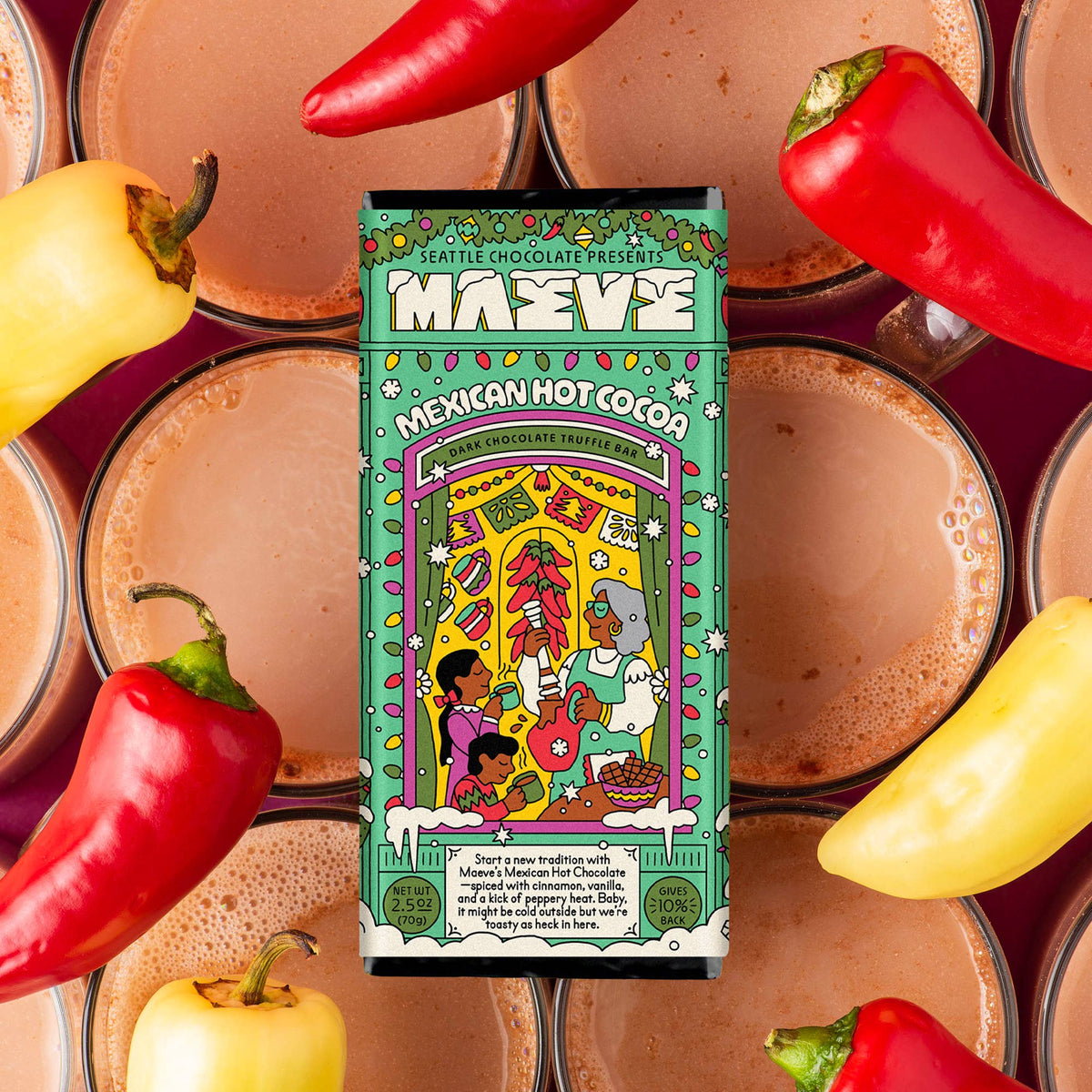 Holiday - Mexican Hot Cocoa Truffle Bar