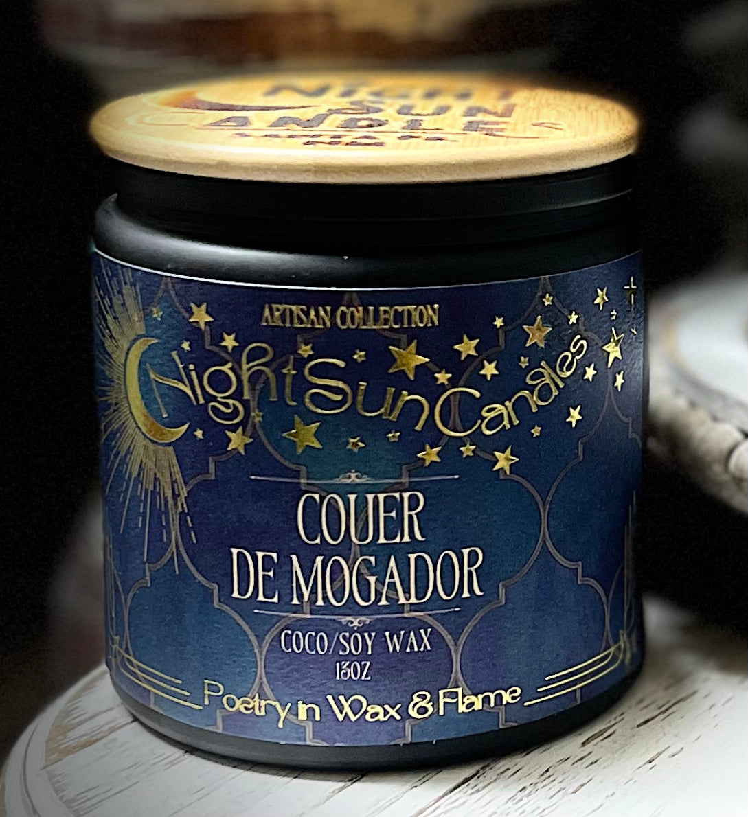 Couer de Mogador Handmade Non Toxic Candles - Sunshine Alchemists & Soap Co