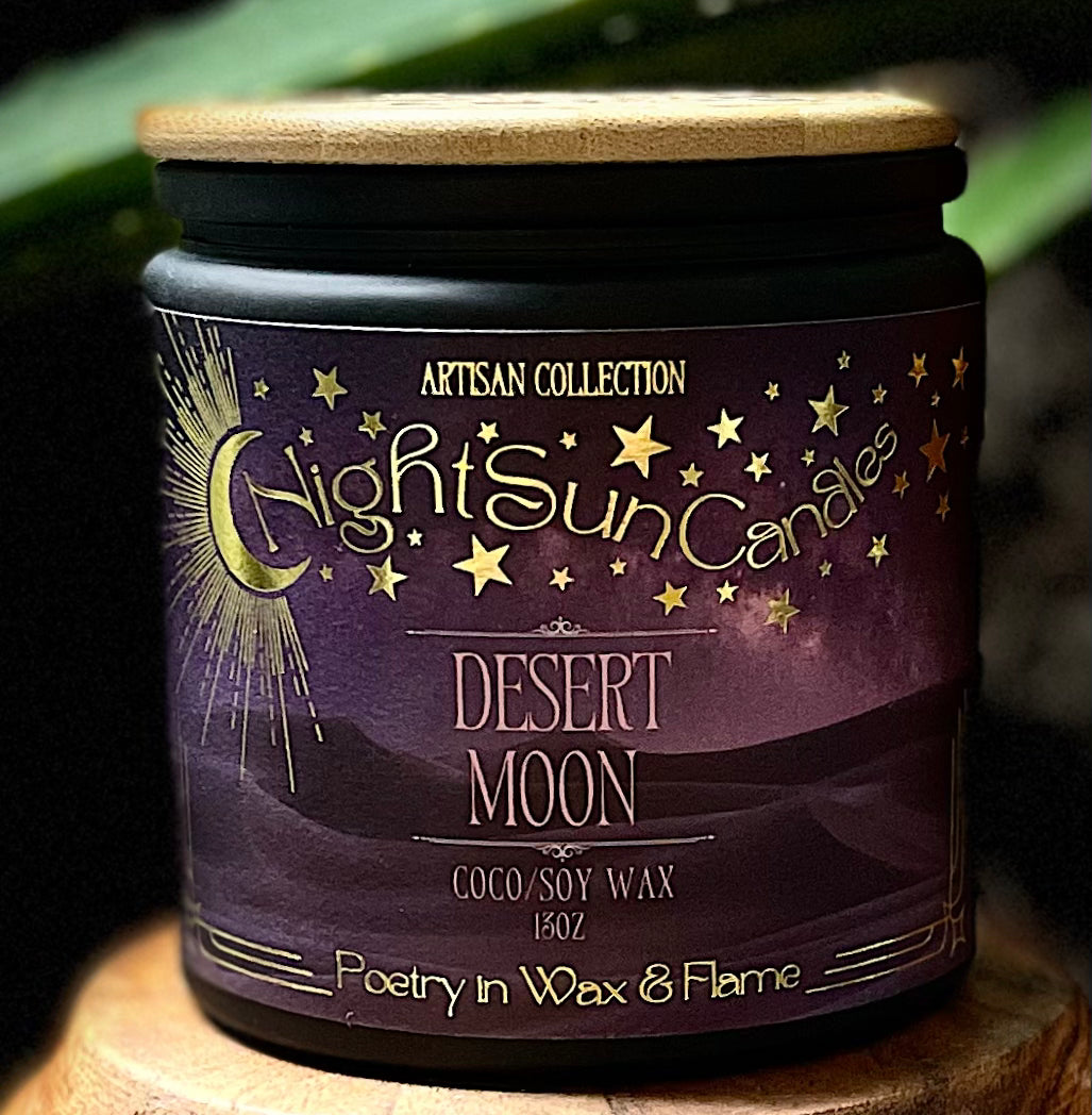 Desert Moon Handmade Non Toxic Candles - Sunshine Alchemists & Soap Co