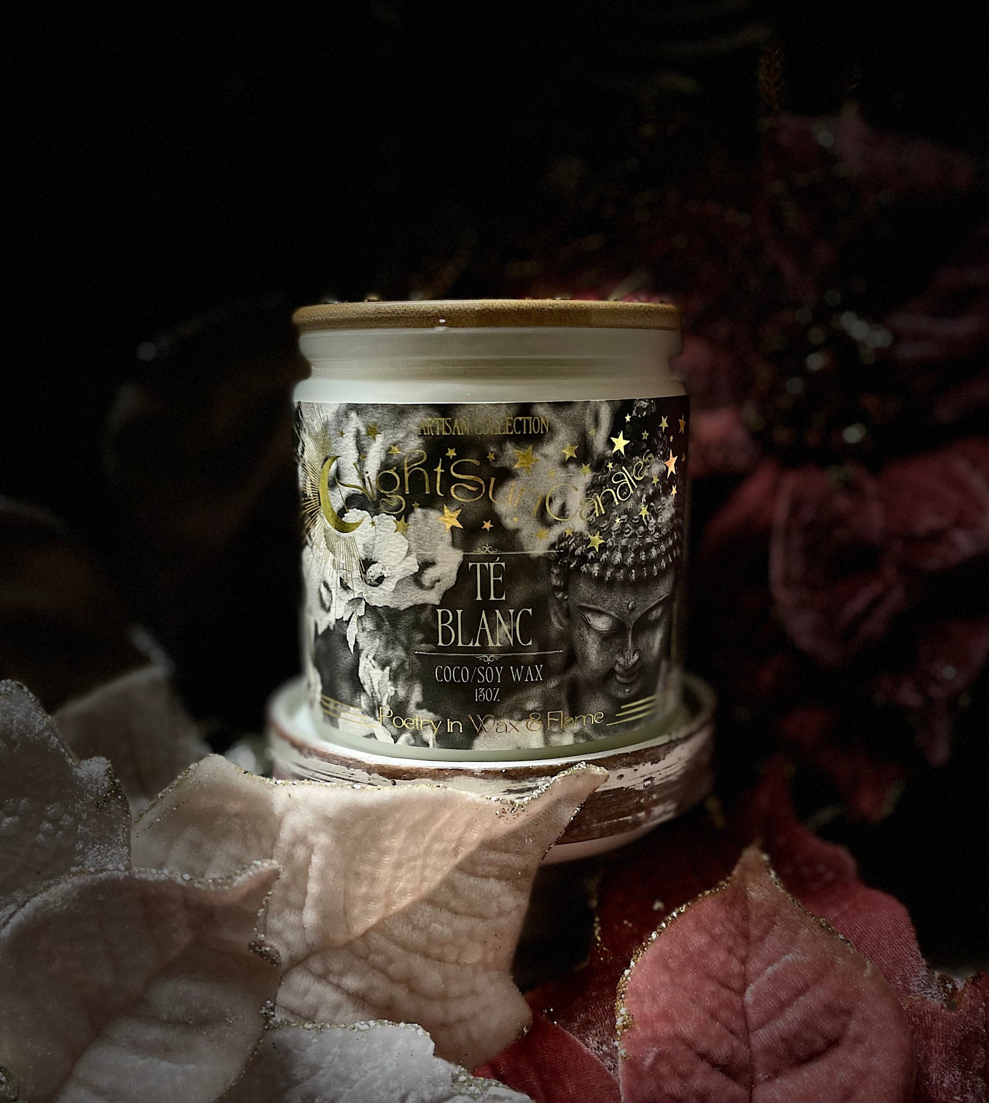 Té Blanc Handmade Non Toxic Candles - Sunshine Alchemists & Soap Co