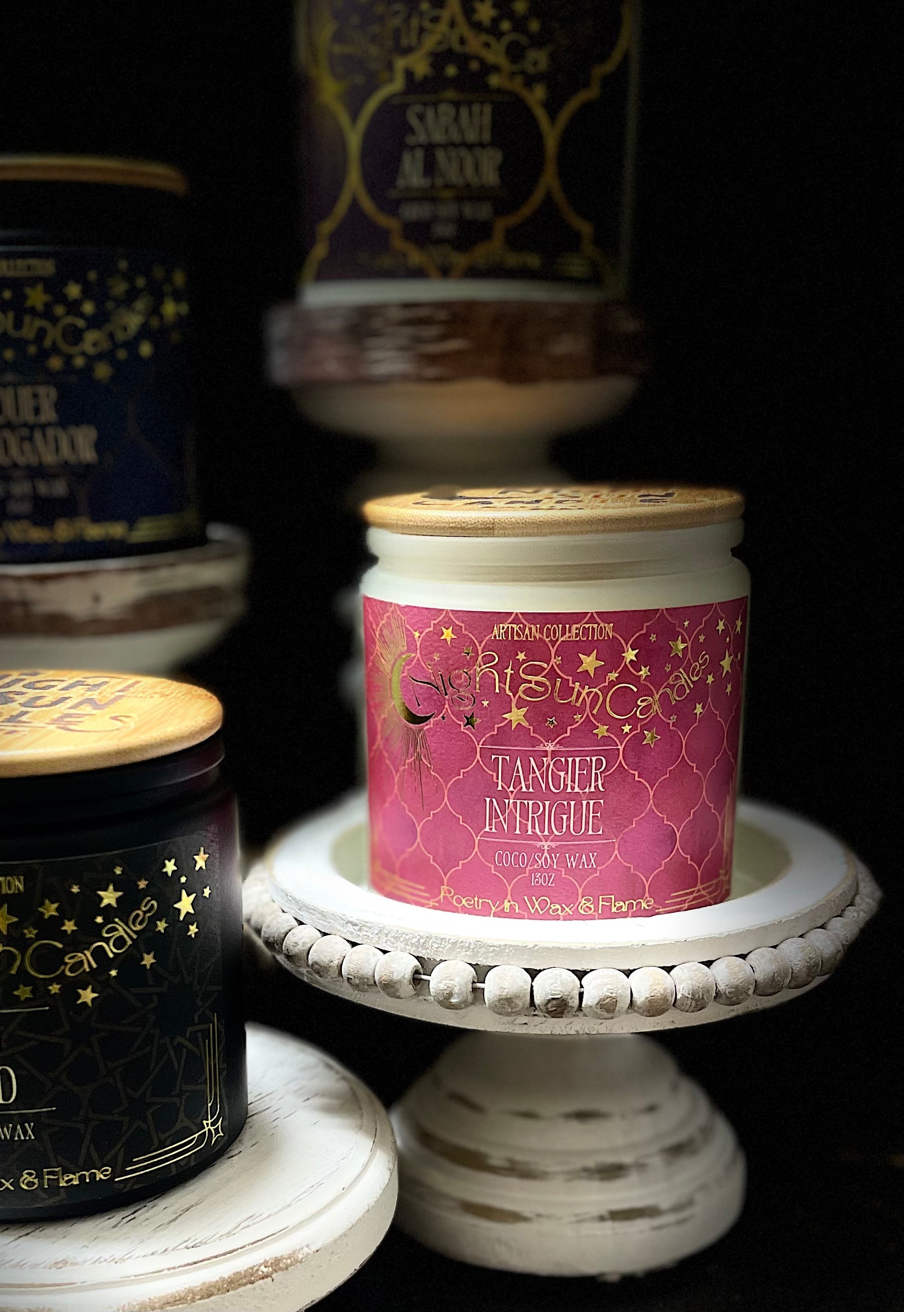 Tangier Intrigue Handmade Non Toxic Candles - Sunshine Alchemists & Soap Co