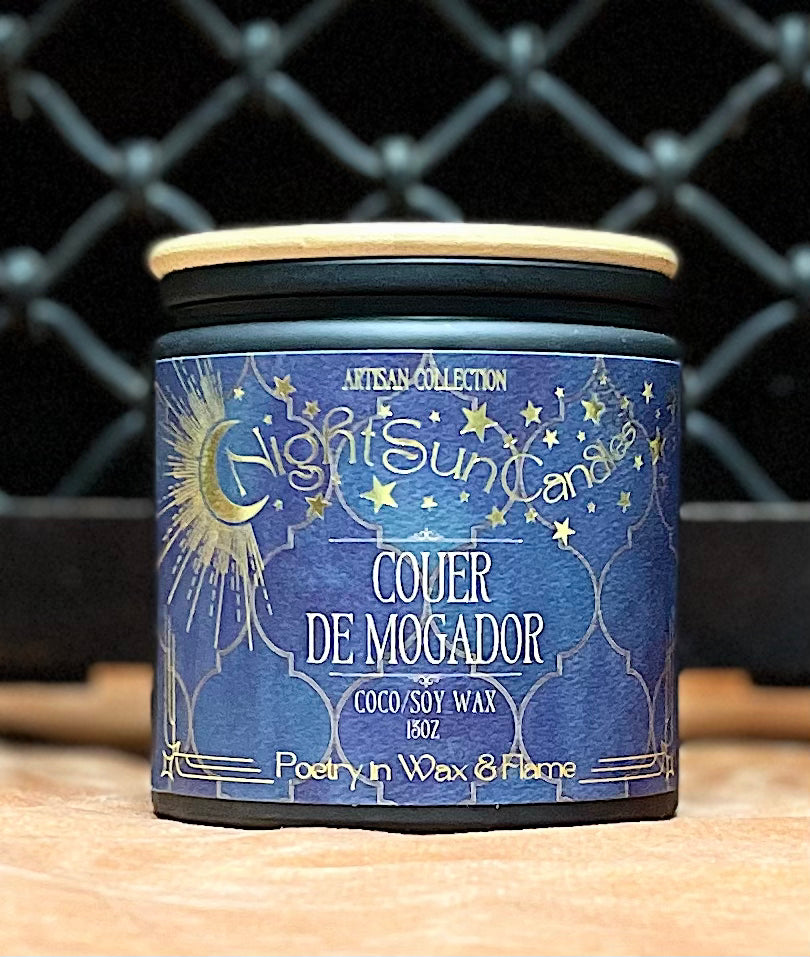 Couer de Mogador Handmade Non Toxic Candles - Sunshine Alchemists & Soap Co