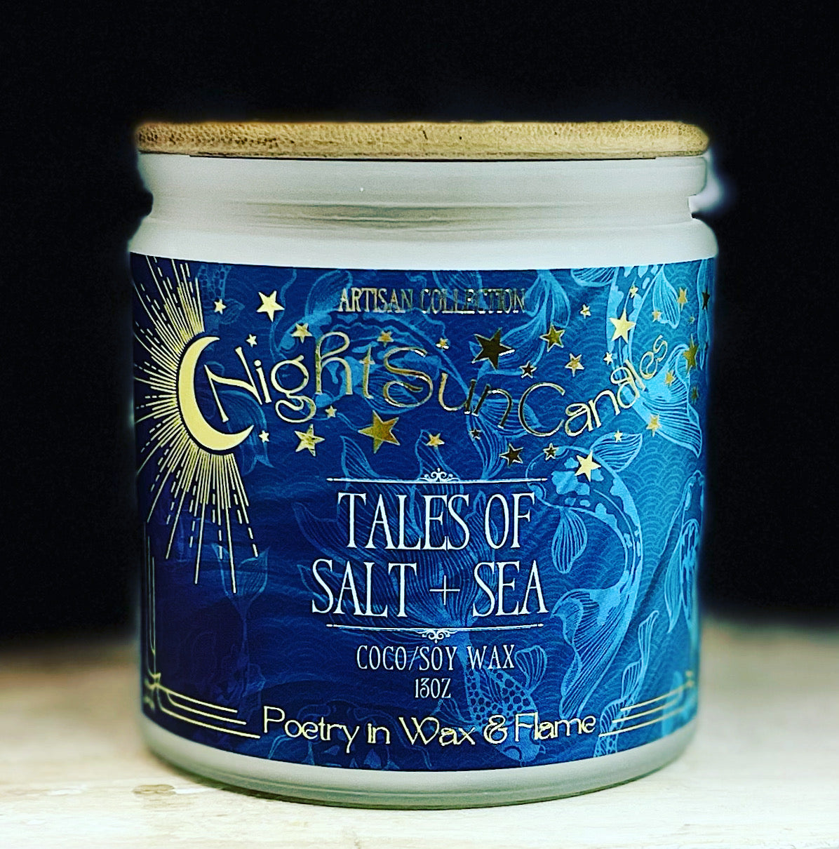 Tales of Salt + Sea Handmade Non Toxic Candles - Sunshine Alchemists & Soap Co