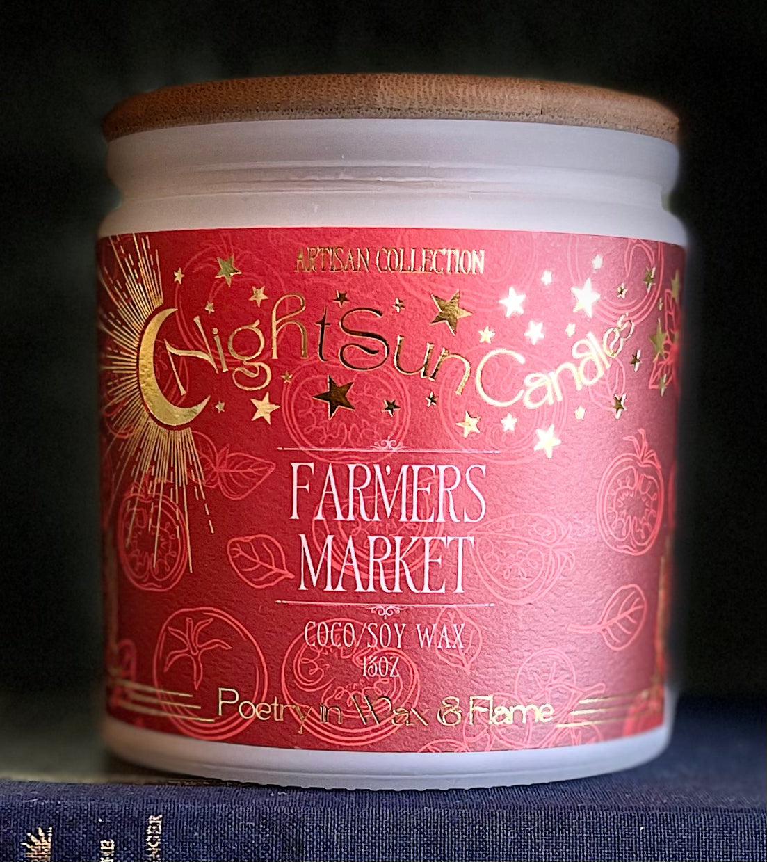 Farmer's Market Handmade Non Toxic Candles - Sunshine Alchemists & Soap Co