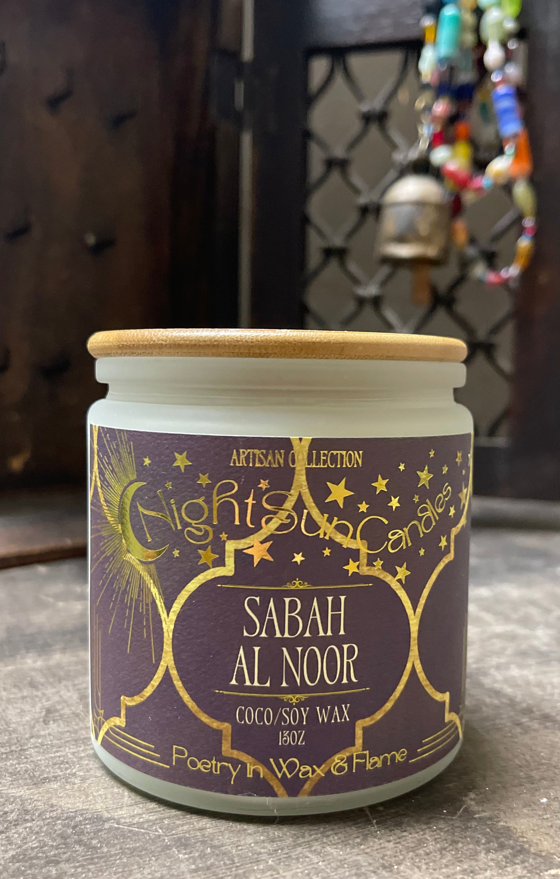 Sabah Al Noor Handmade Non Toxic Candles - Sunshine Alchemists & Soap Co