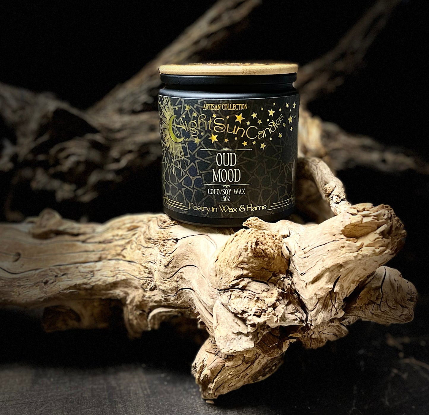 Oud Mood Handmade Non Toxic Candles - Sunshine Alchemists & Soap Co