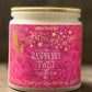 Raspberry Twist Handmade Non Toxic Candles - Sunshine Alchemists & Soap Co