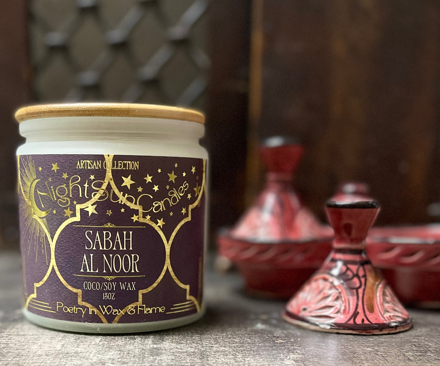 Sabah Al Noor Handmade Non Toxic Candles - Sunshine Alchemists & Soap Co