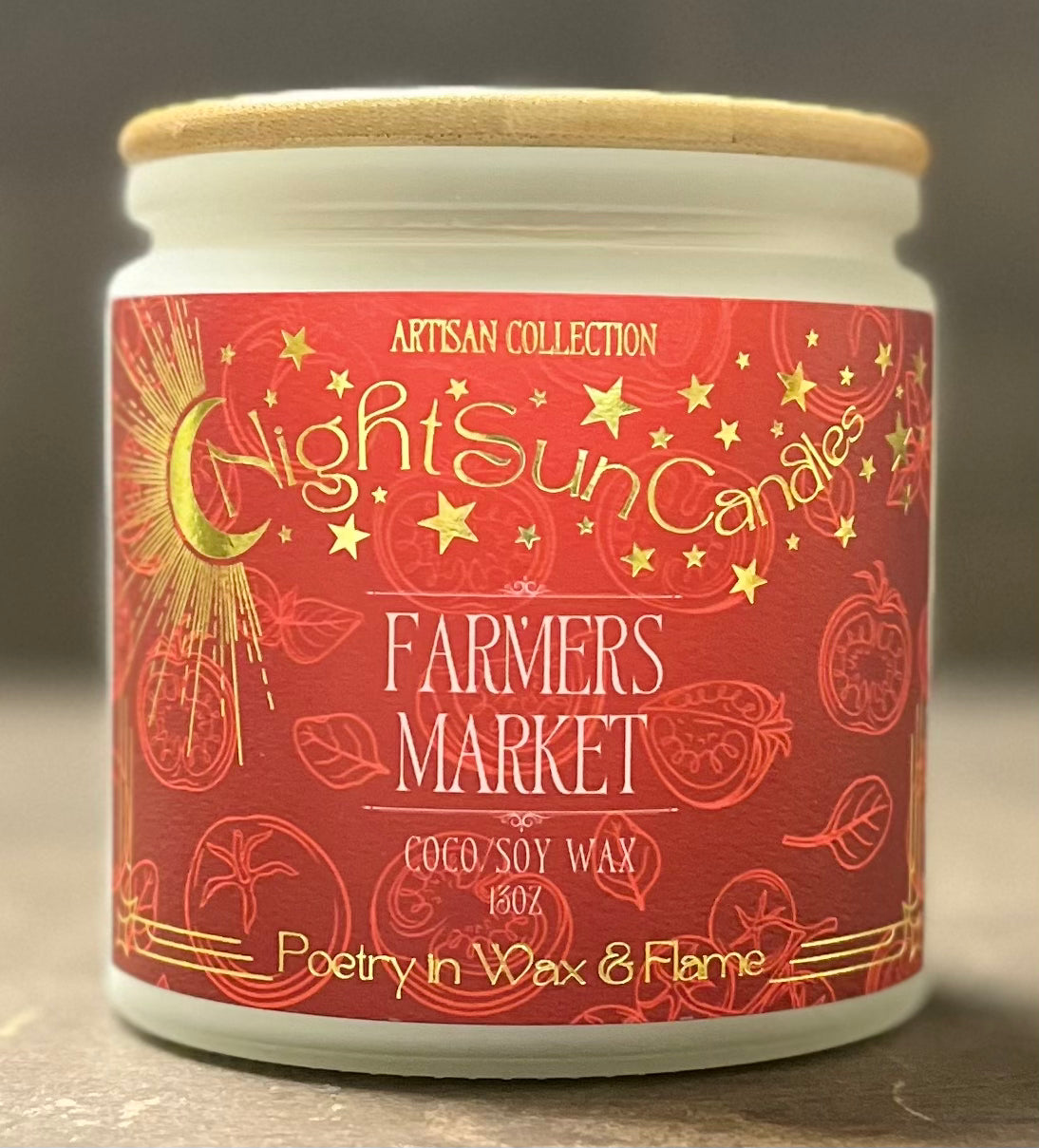 Farmer's Market Handmade Non Toxic Candles - Sunshine Alchemists & Soap Co