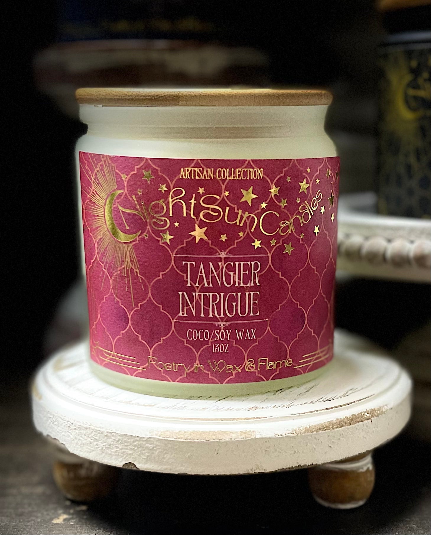 Tangier Intrigue Handmade Non Toxic Candles - Sunshine Alchemists & Soap Co