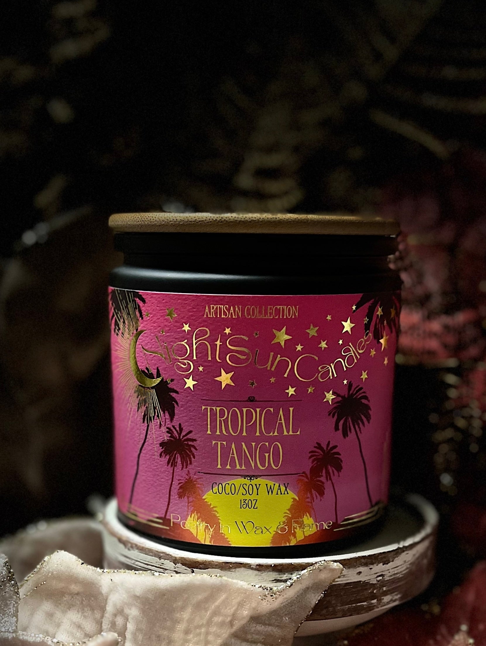 Tropical Tango Handmade Non Toxic Candles - Sunshine Alchemists & Soap Co