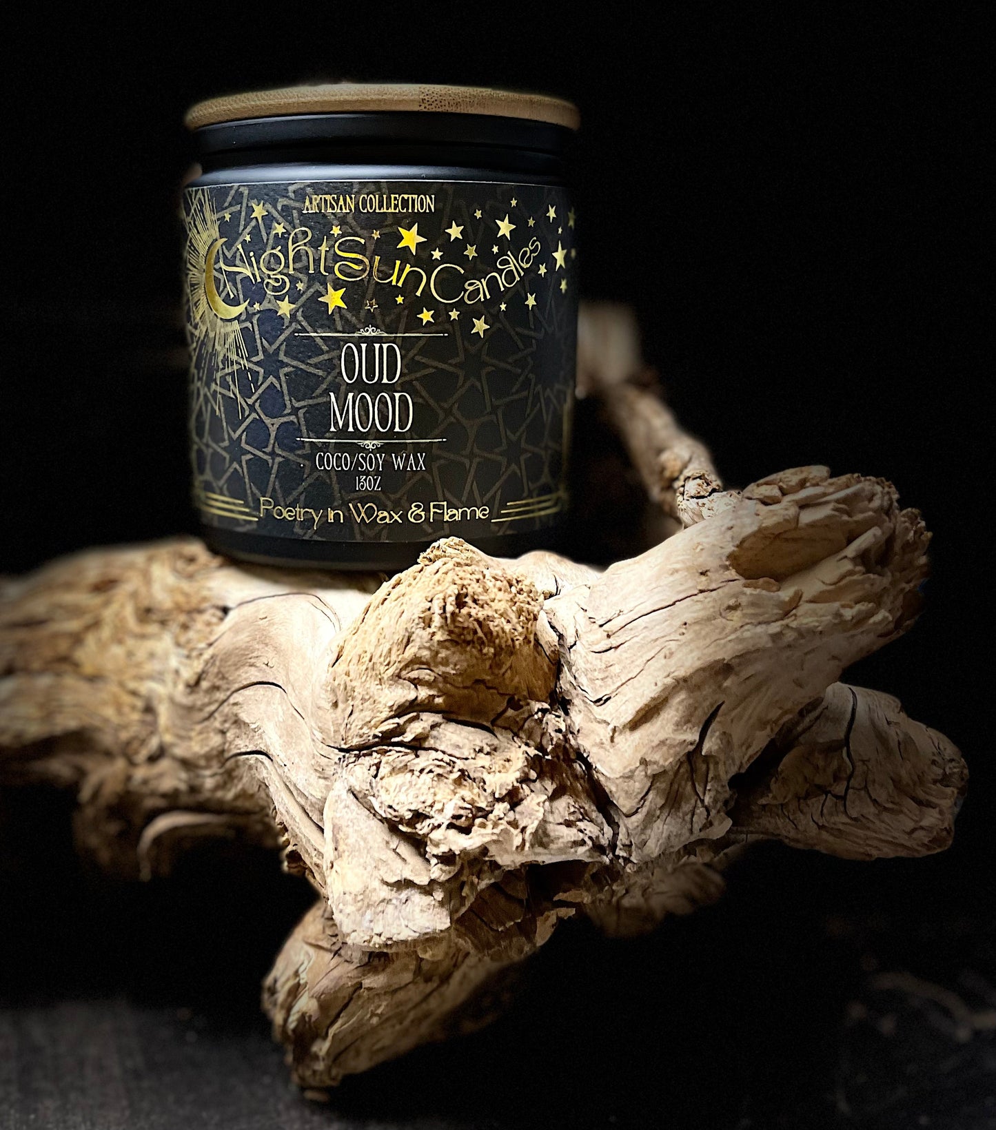 Oud Mood Handmade Non Toxic Candles - Sunshine Alchemists & Soap Co