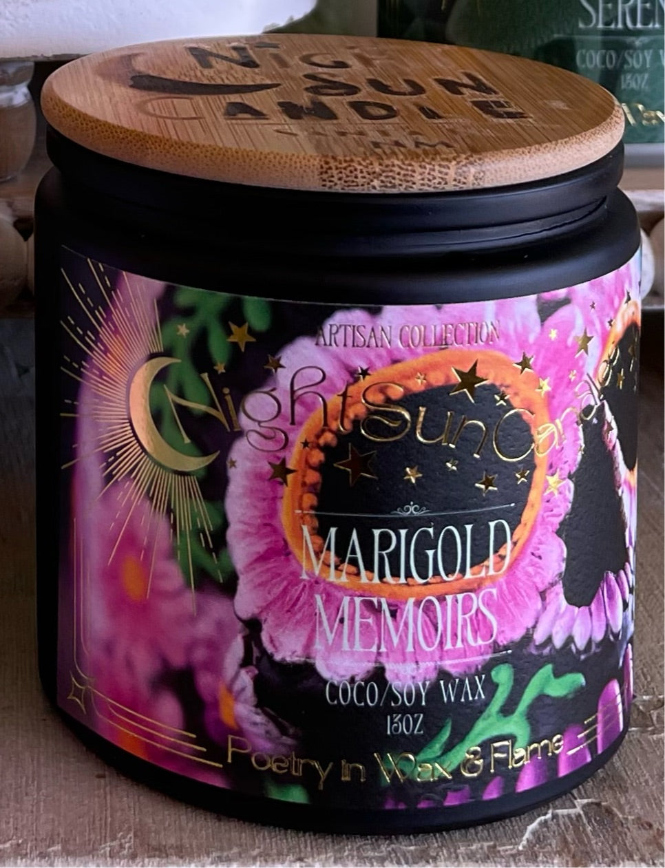 Marigold Memoirs Handmade Non Toxic Candles - Sunshine Alchemists & Soap Co