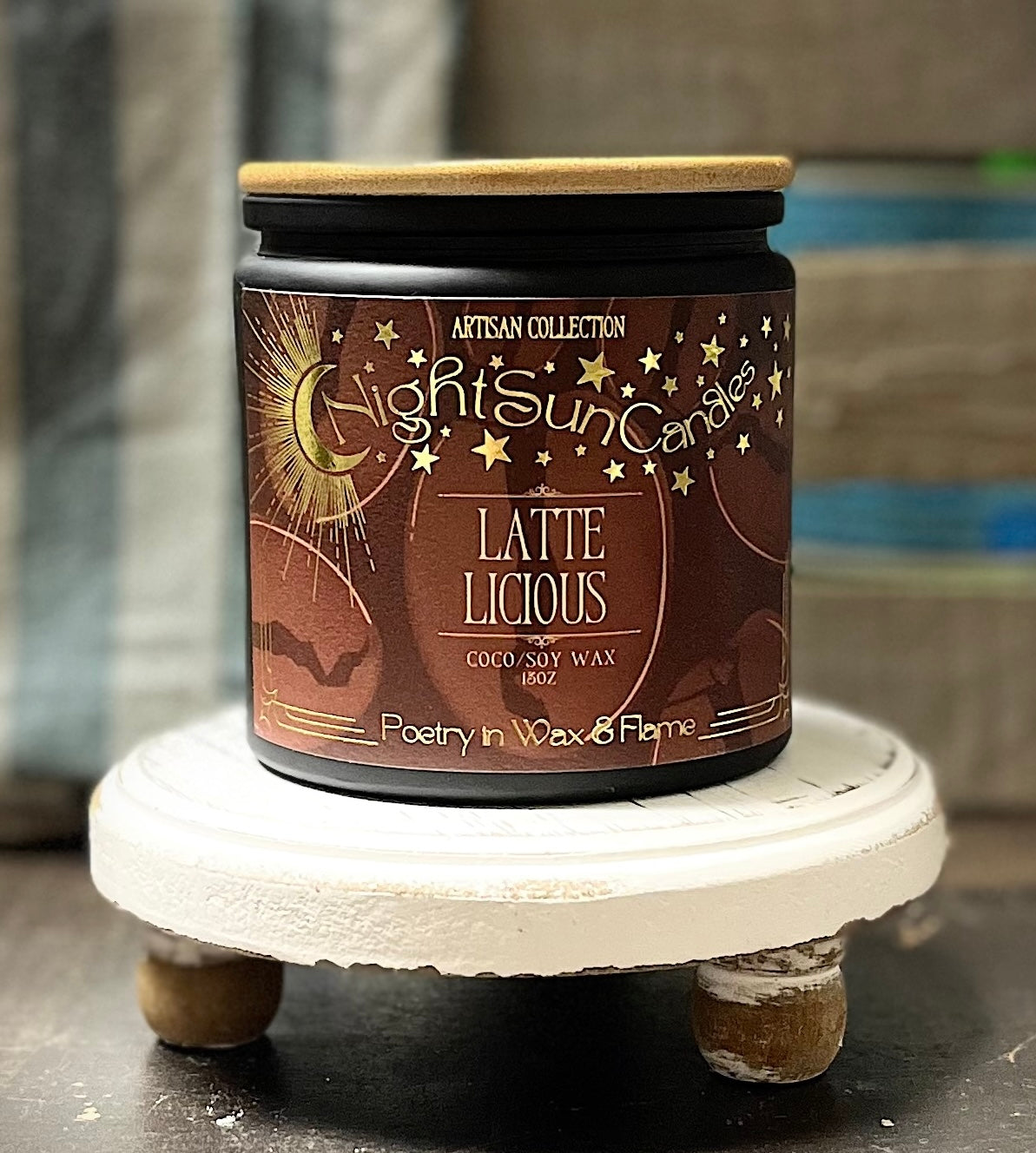 Latte Licious Handmade Non Toxic Candles - Sunshine Alchemists & Soap Co