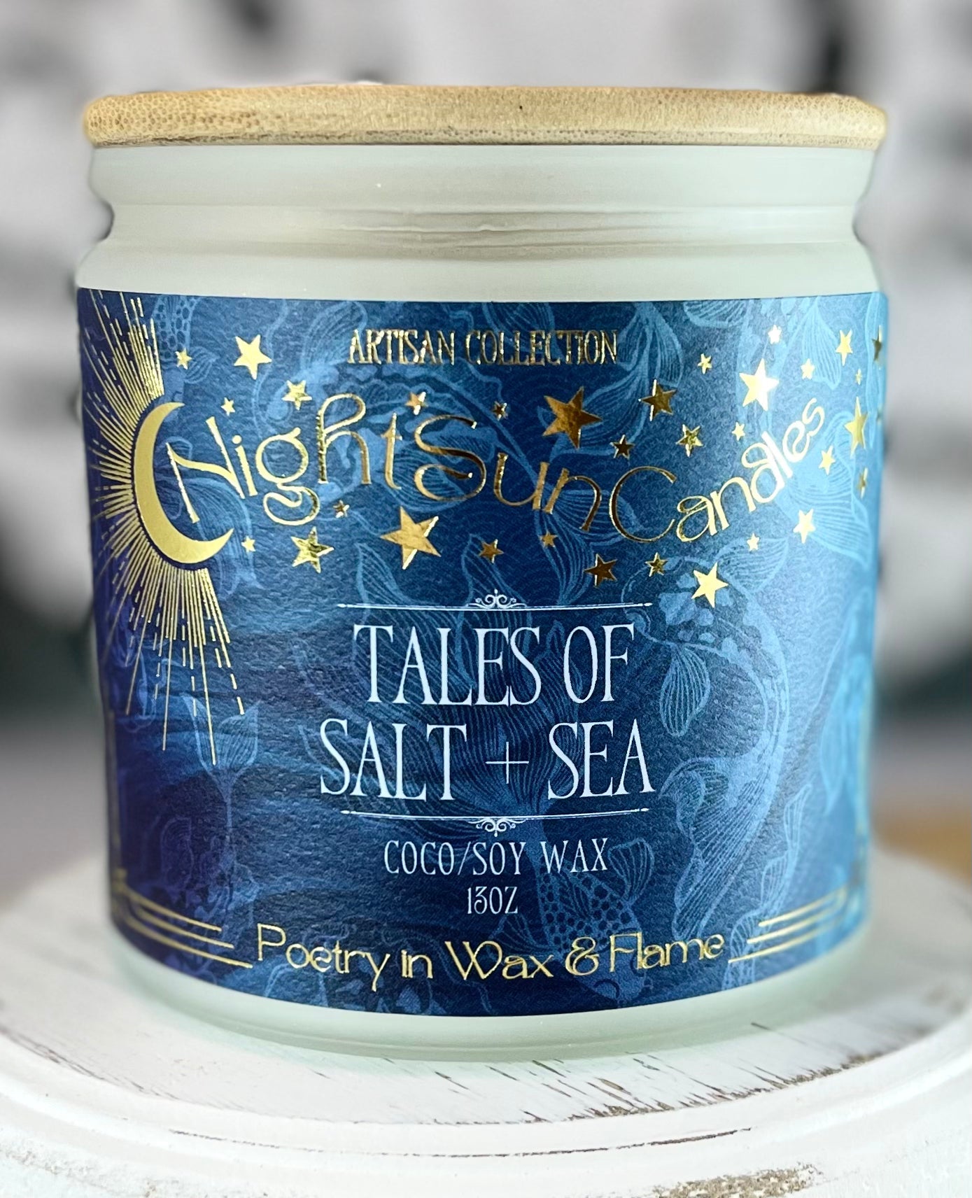 Tales of Salt + Sea Handmade Non Toxic Candles - Sunshine Alchemists & Soap Co