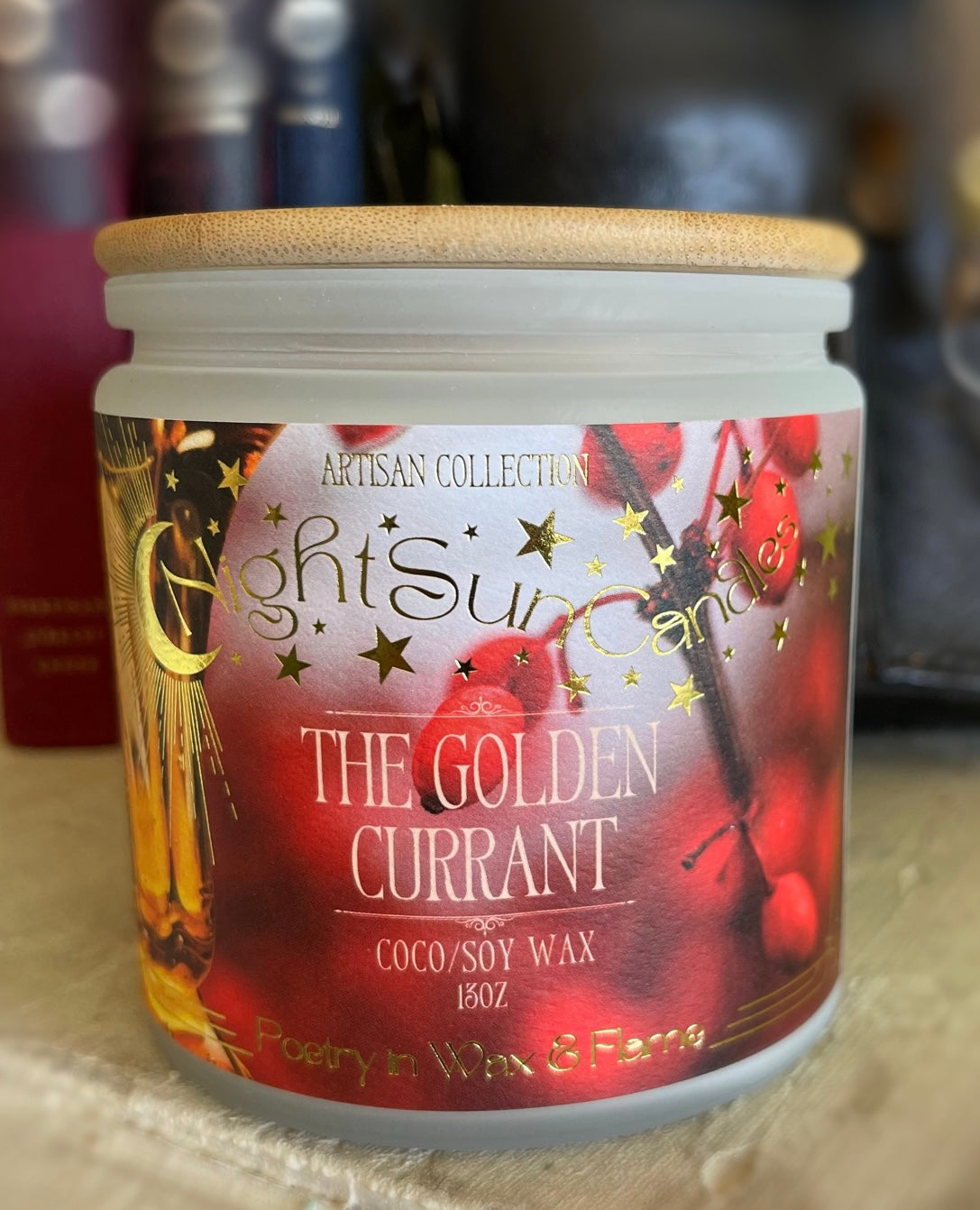 The Golden Currant Handmade Non Toxic Candles - Sunshine Alchemists & Soap Co