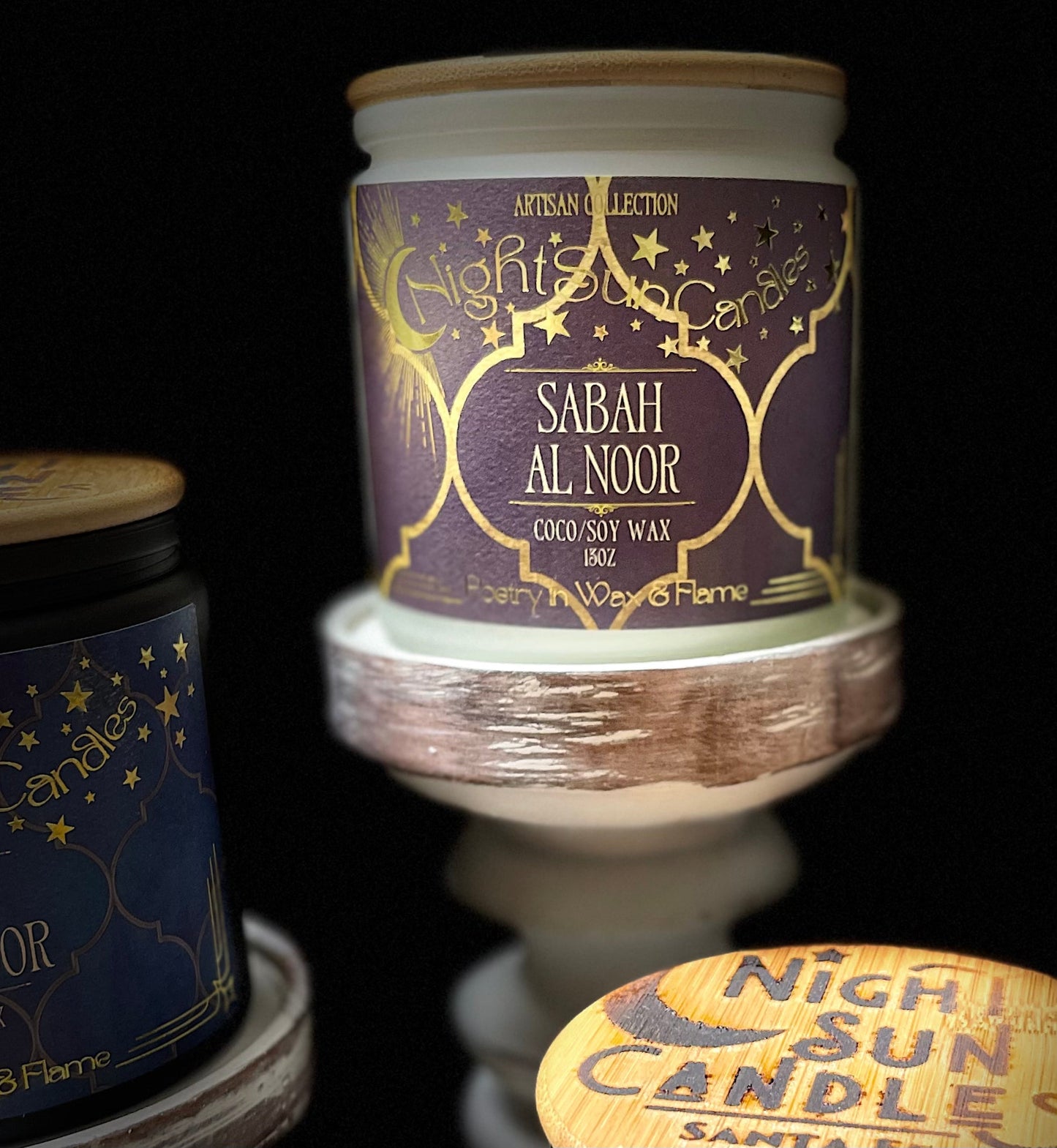 Sabah Al Noor Handmade Non Toxic Candles - Sunshine Alchemists & Soap Co