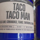 Taco Man Candle
